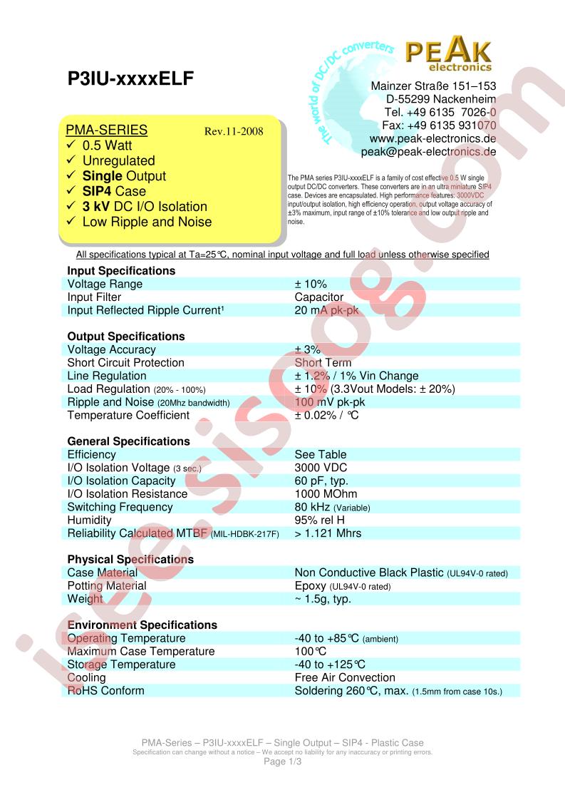 P3IU-0515ELF