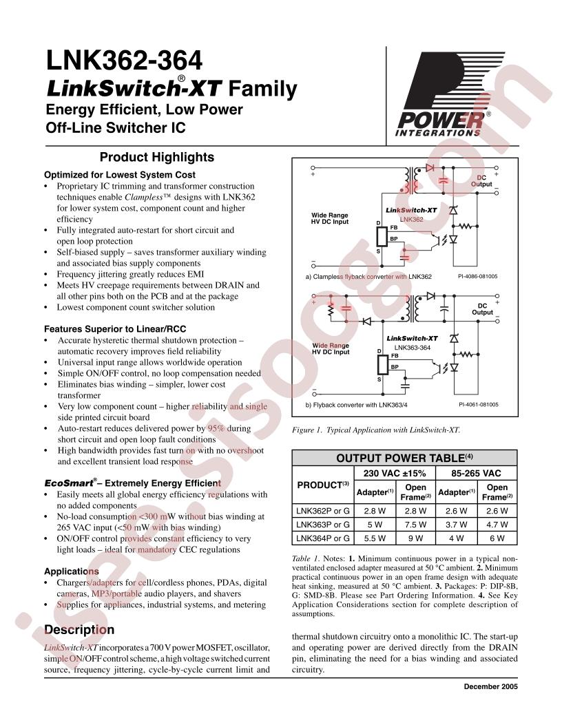 LNK362PN-TL