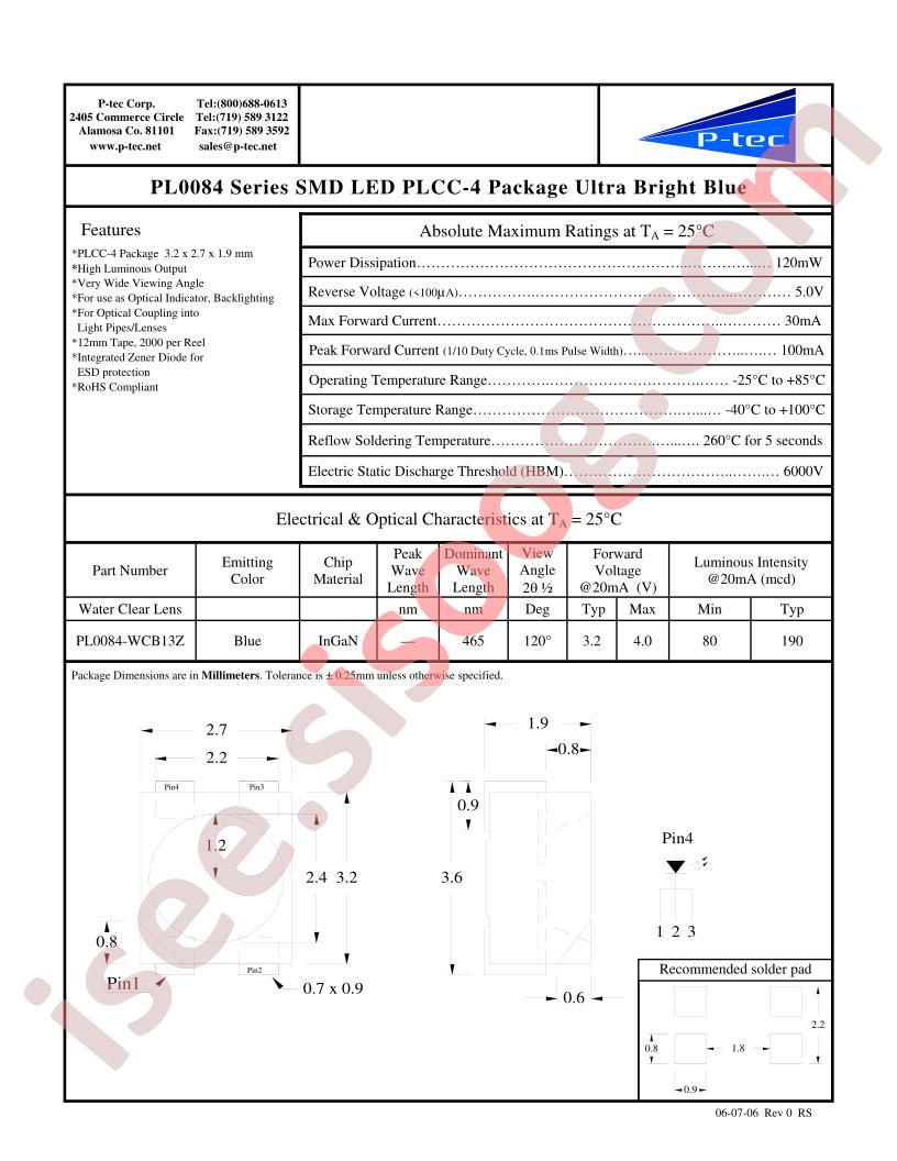 PL0084-WCB13Z