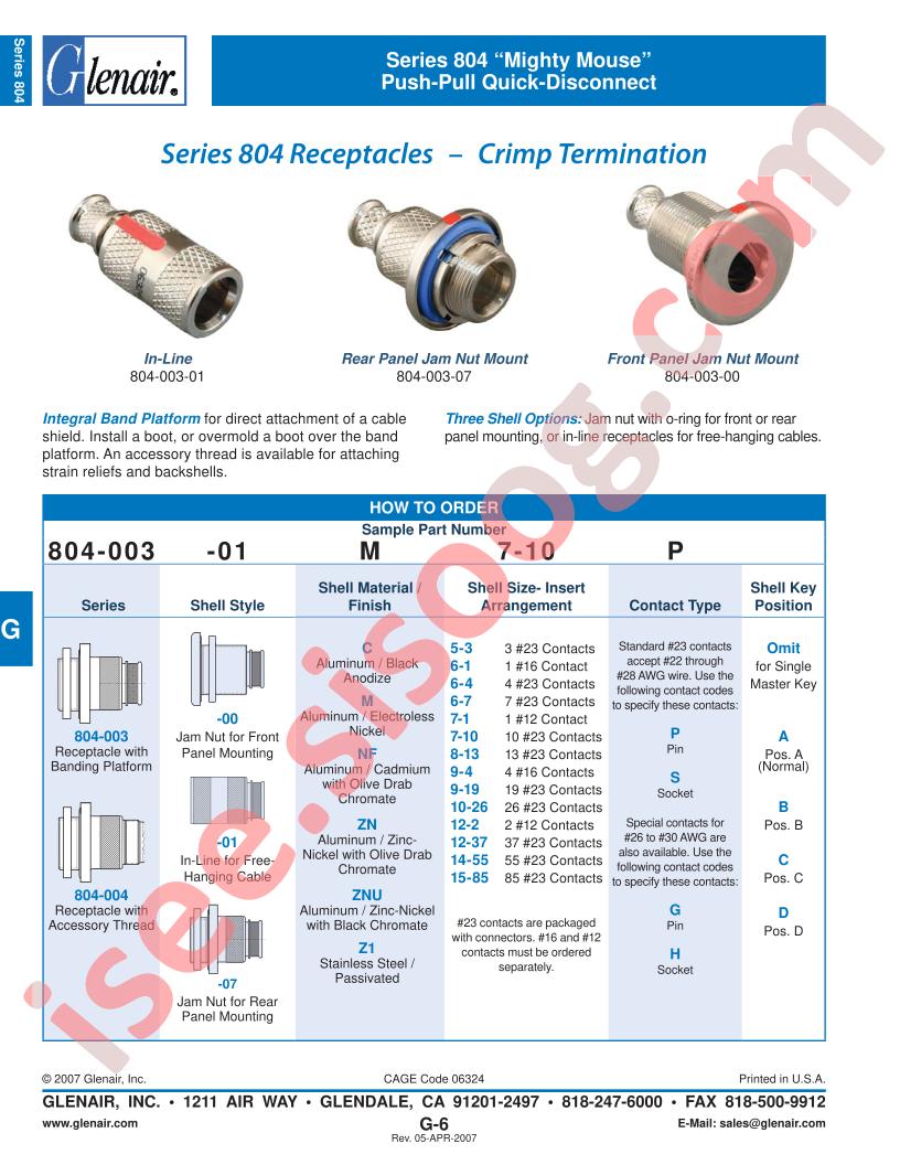 804-003-01M6-1PA
