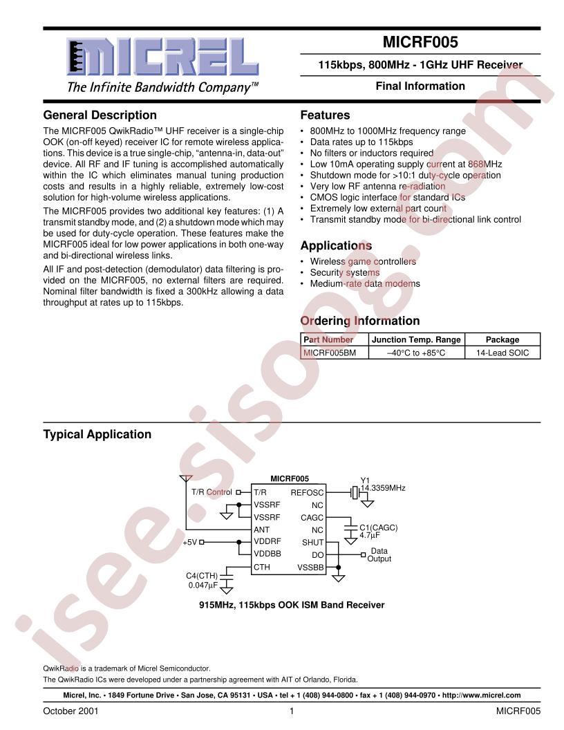 MICRF005