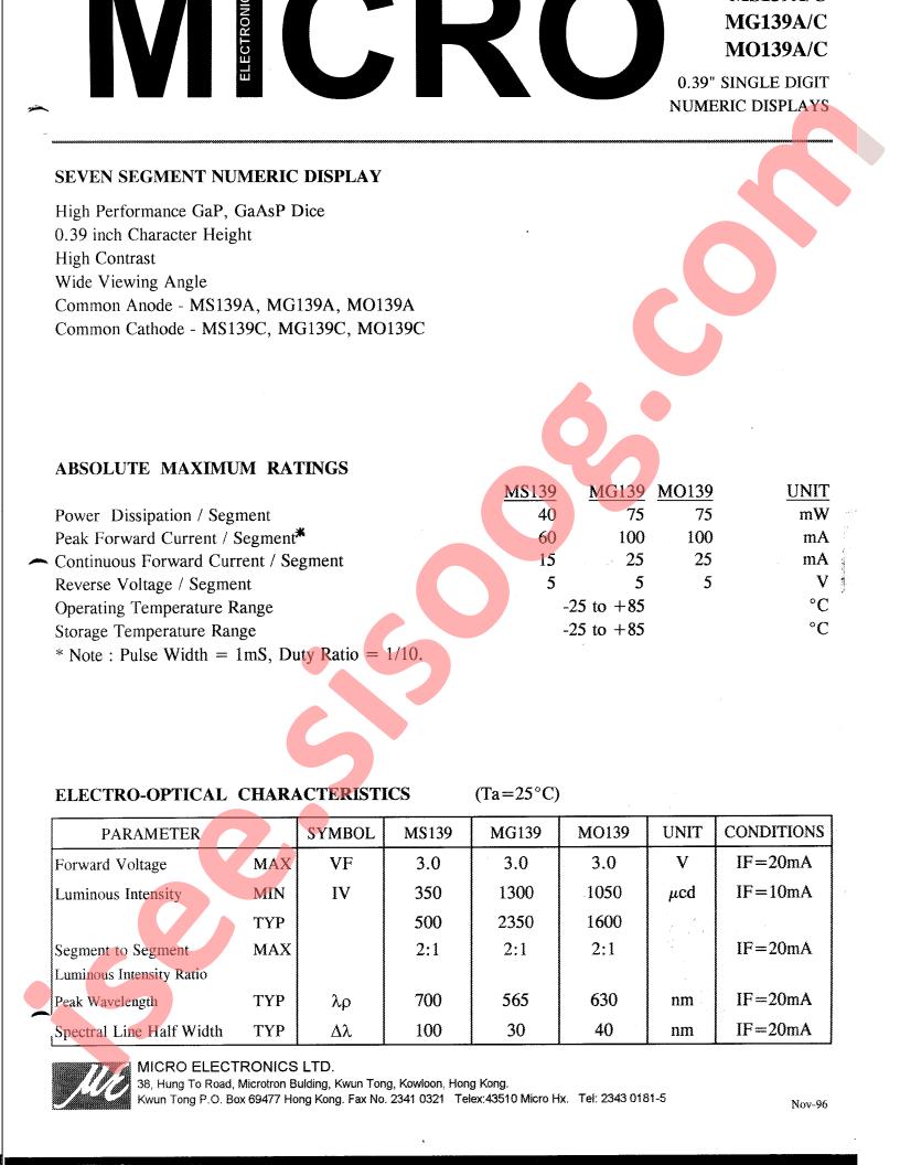 MS139A