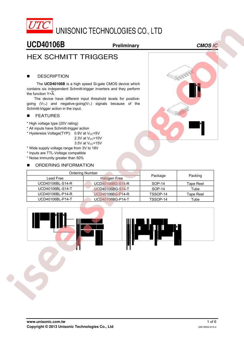 UCD40106BG-P14-T