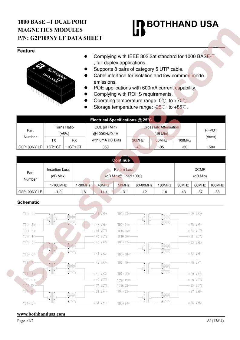 G2P109NY-LF