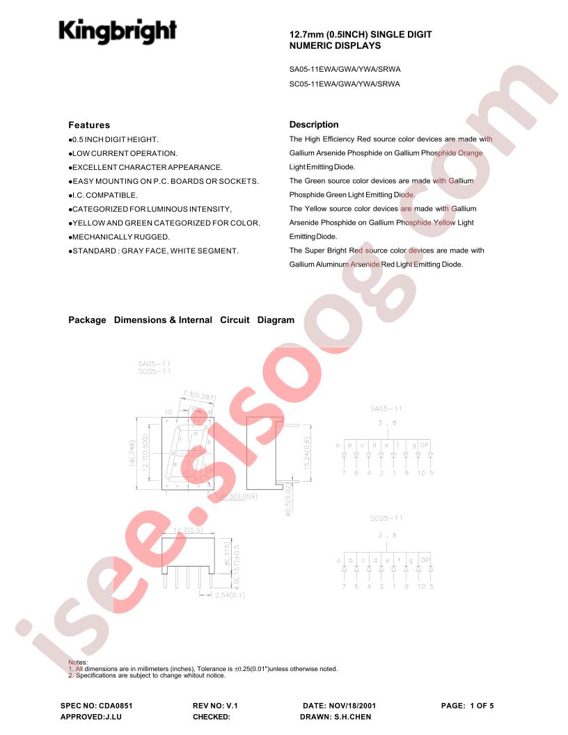 SC05-11XWA