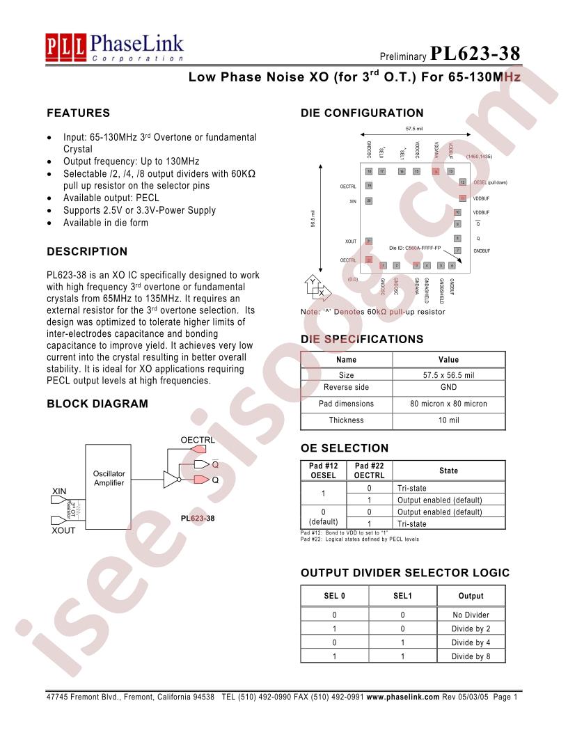 PL611-23XXXDI