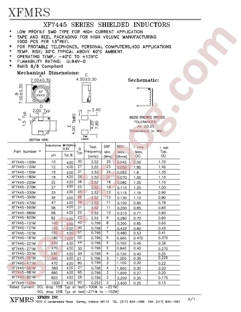 XF7445-471M