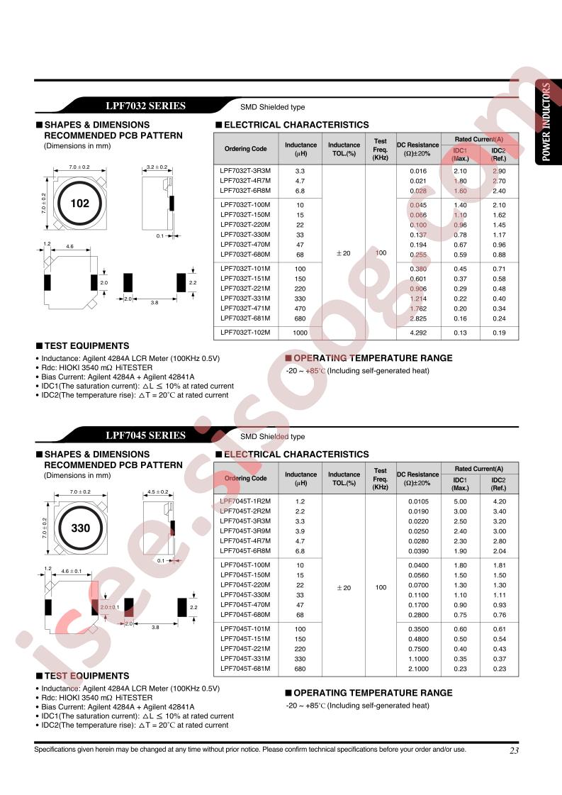 LPF7032T-102M