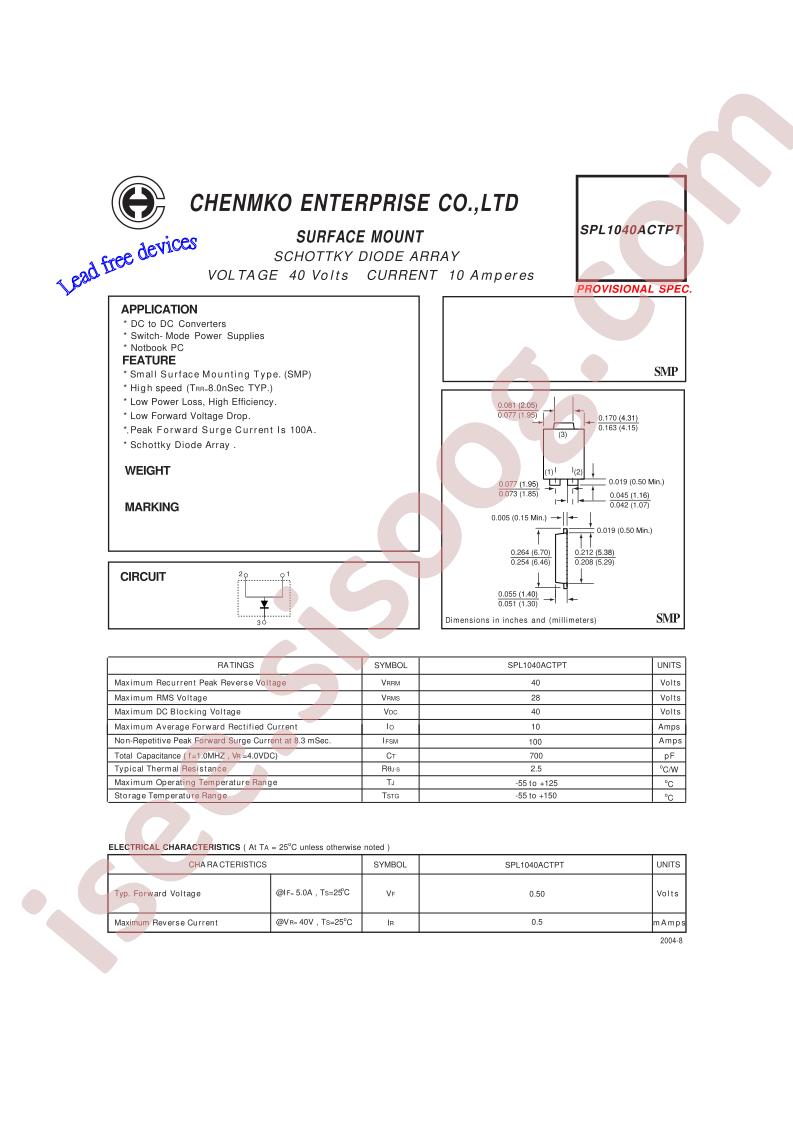 SPL1040ACTPT