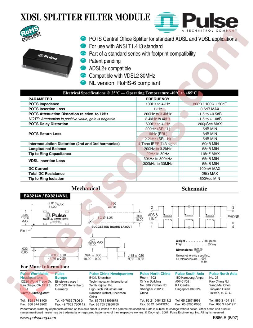 BX8214V