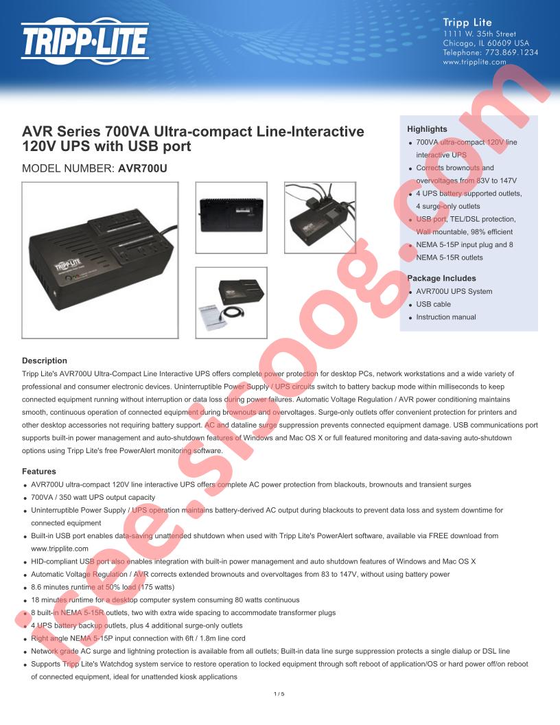 AVR700U