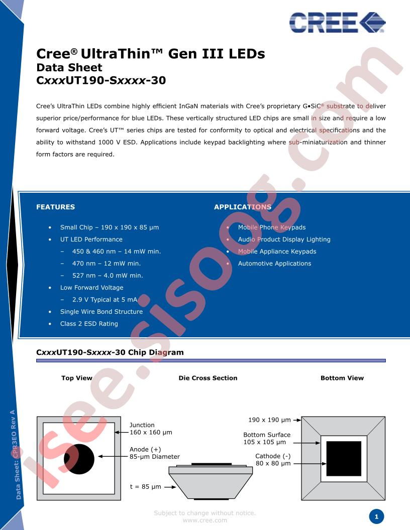 C527UT190-0301-30