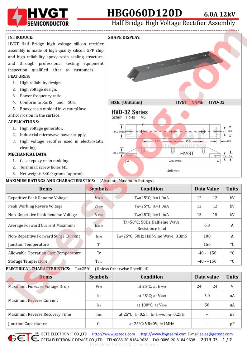 HBG060D120D