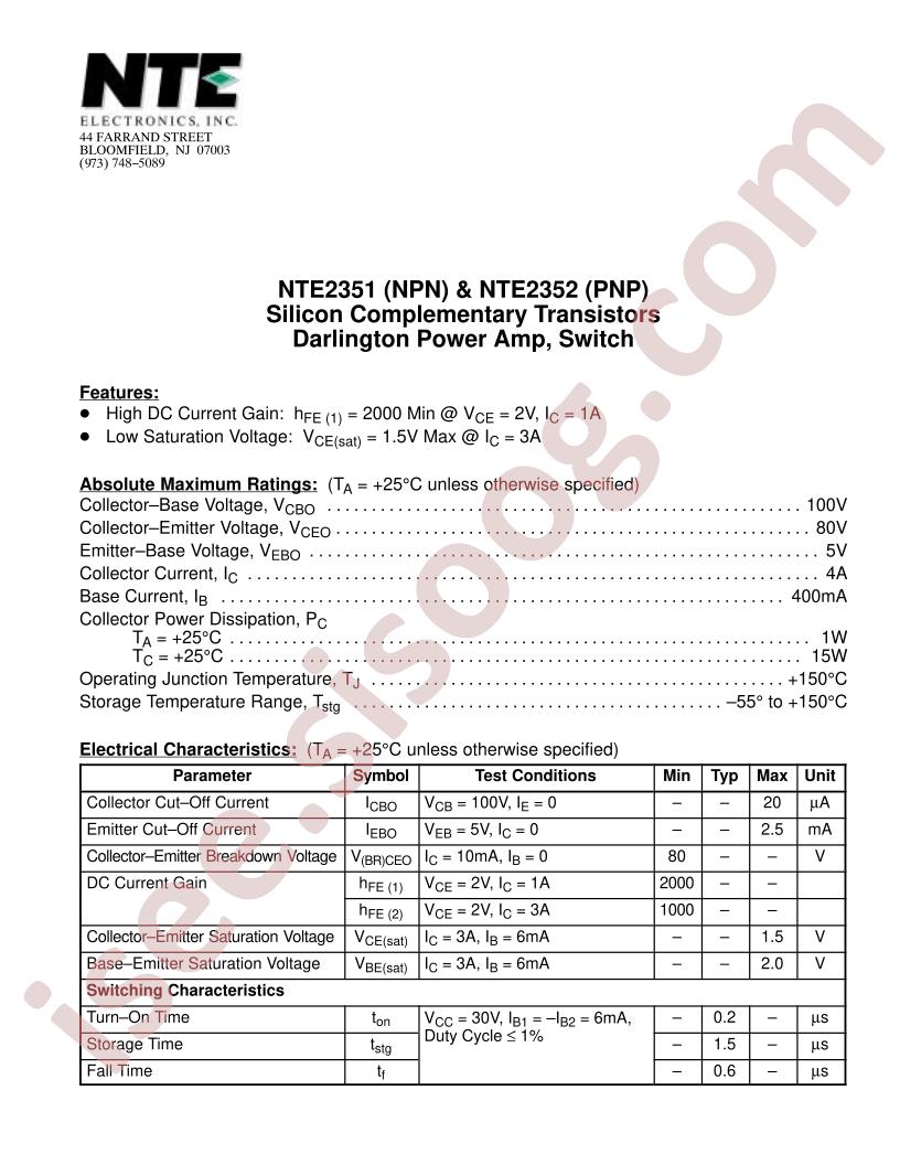 NTE2352