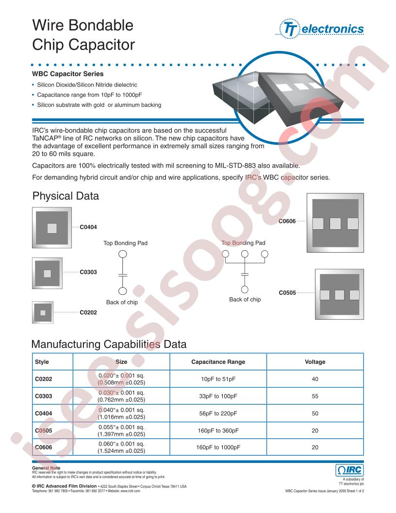 WBC-C0303AA-102-K