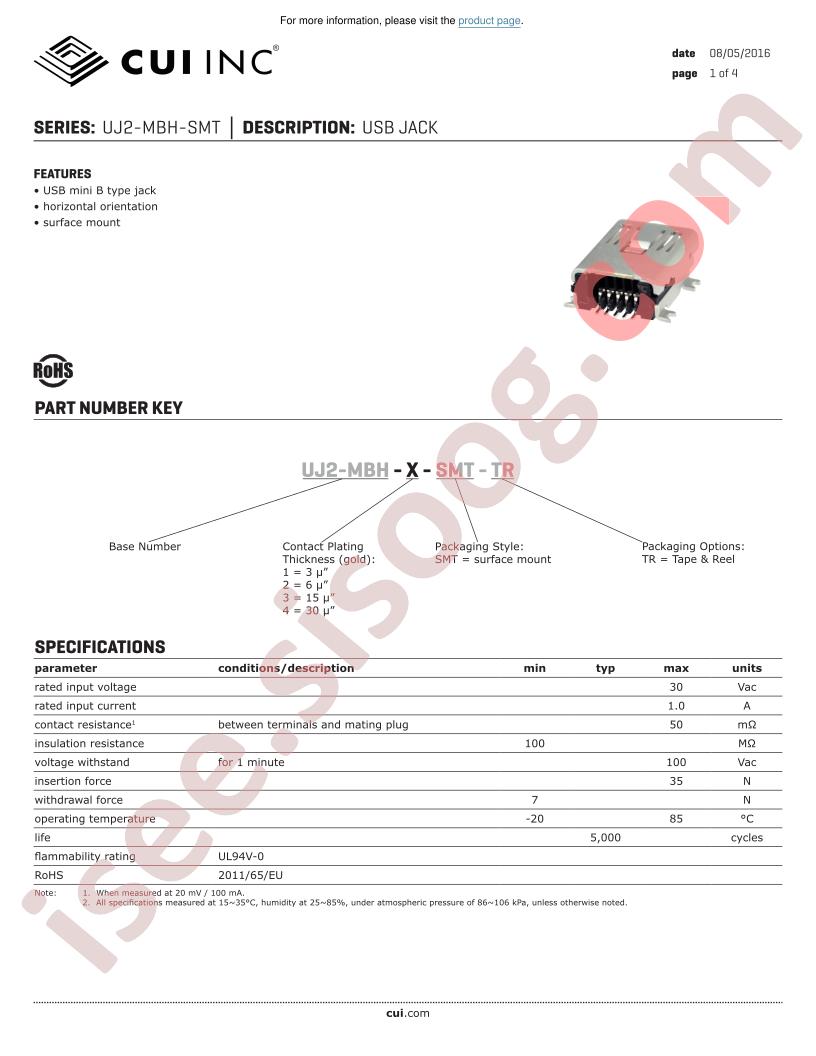 UJ2-MBH-X-SMT-TR