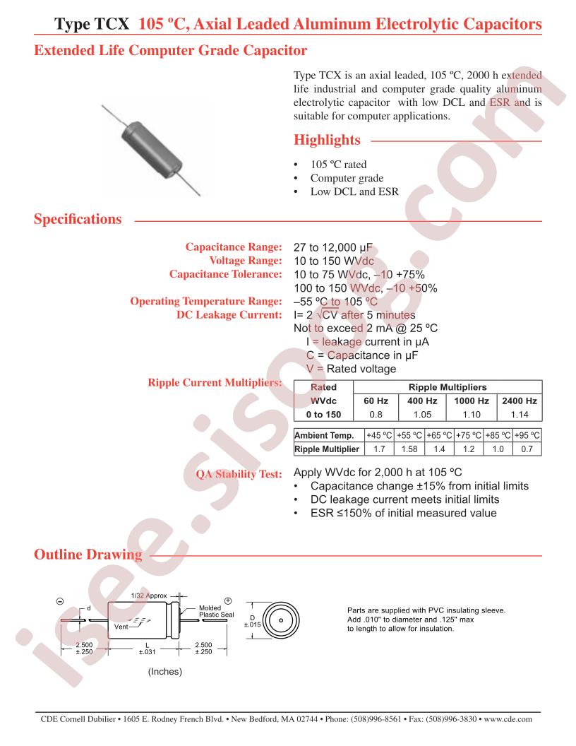 TCX102U015J1C