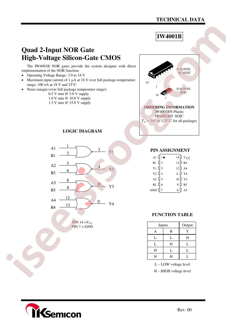 IW4001B