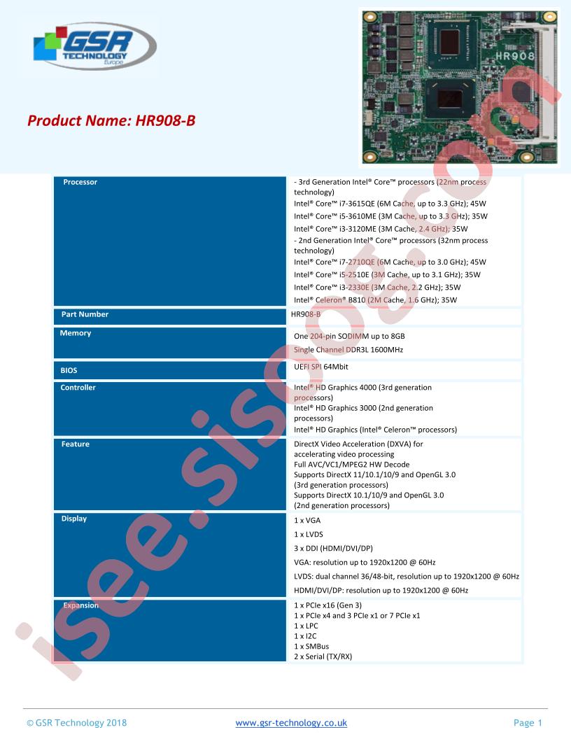 HR908-B