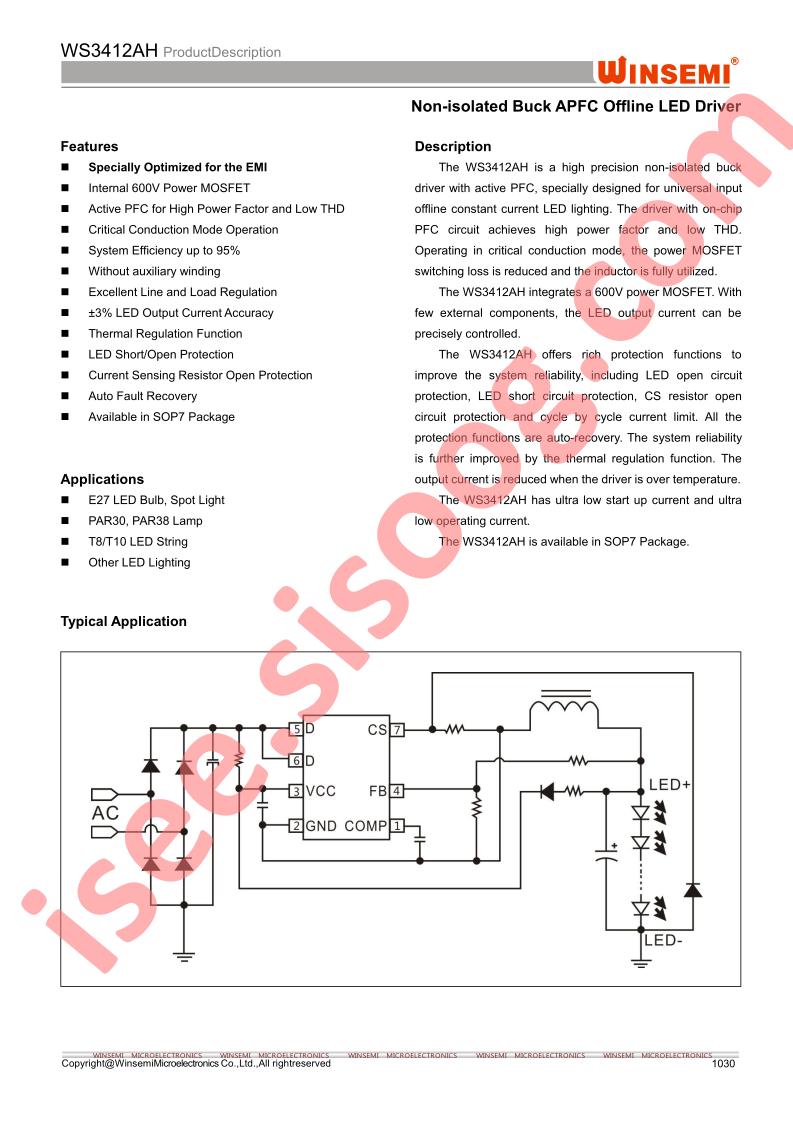 WS3412AH