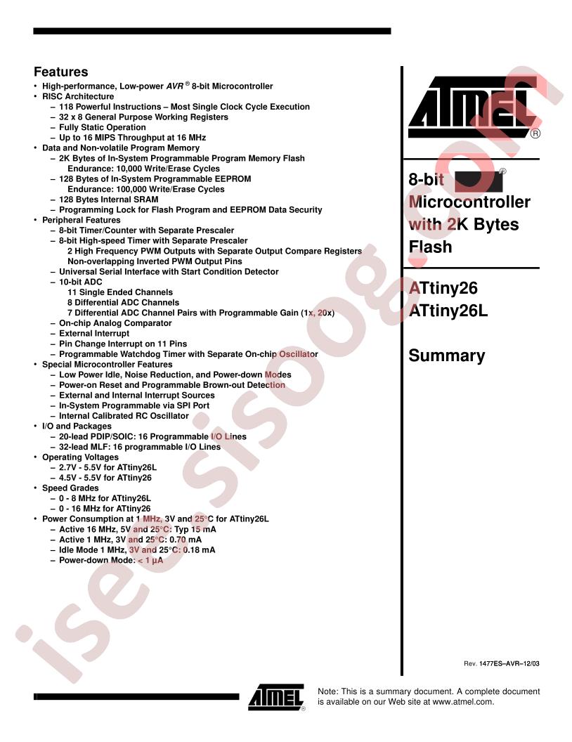 ATTINY26