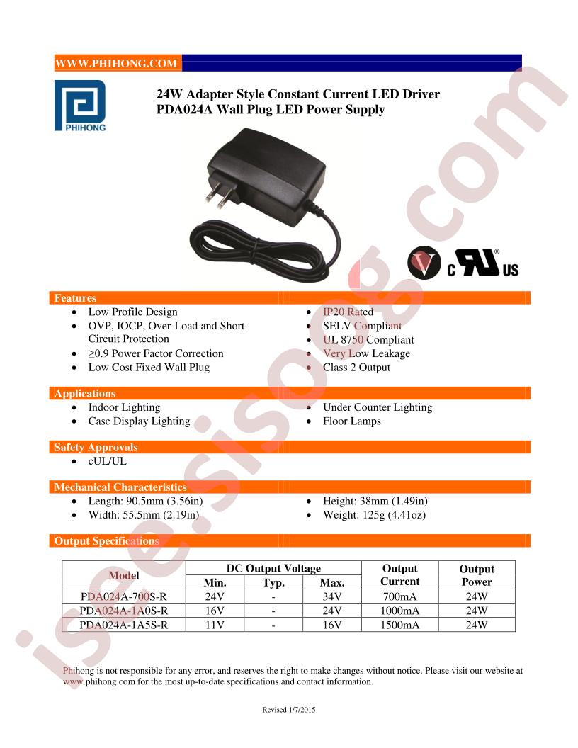 PDA024A-1A5S-R