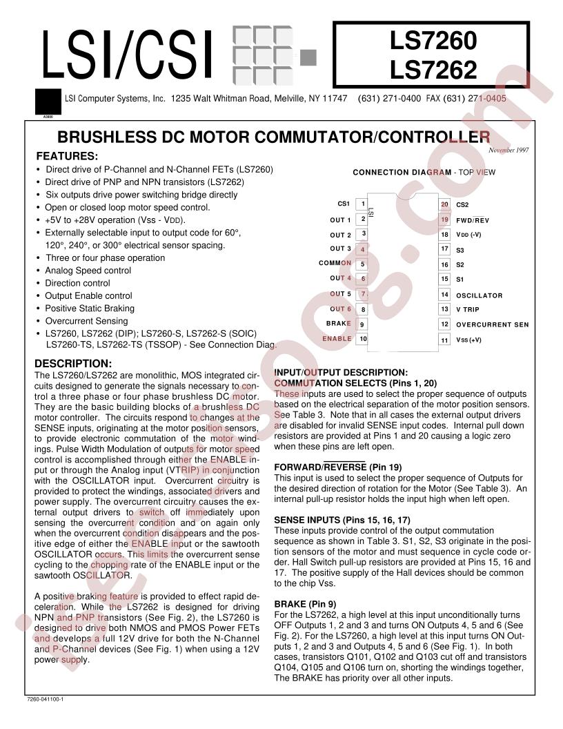 LS7260