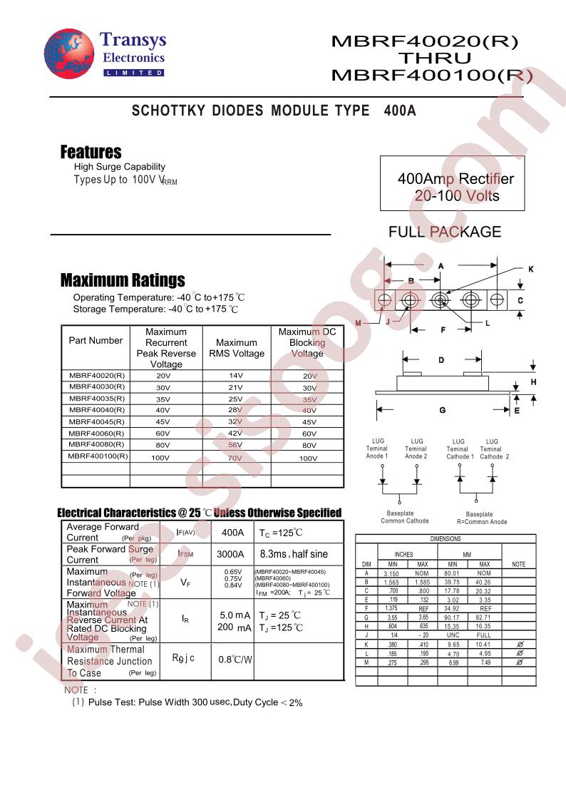 MBRF40020R