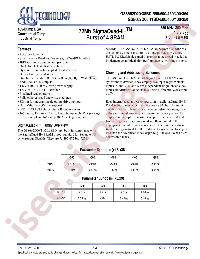 GS8662D11BGD-350