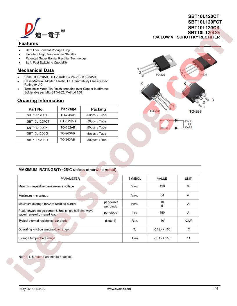 SBT10L120CT
