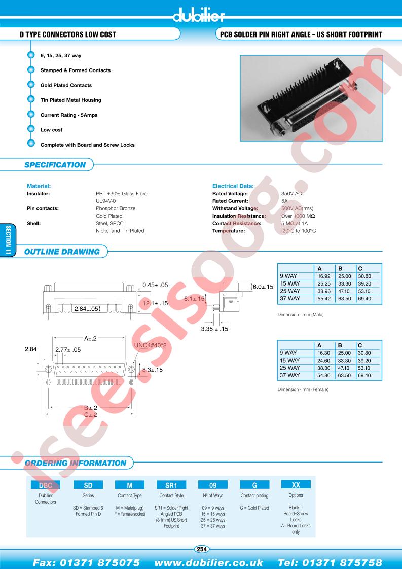 DBCSDMSR109GXX