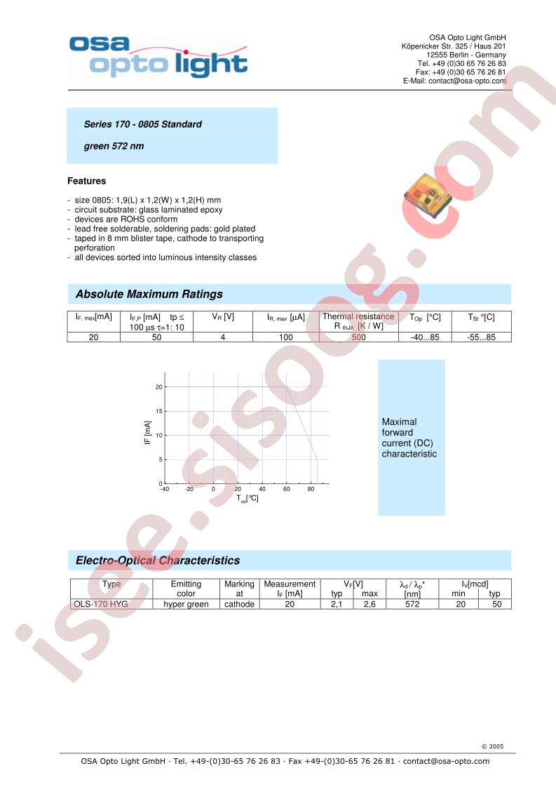 OLS-170HYG-C-T