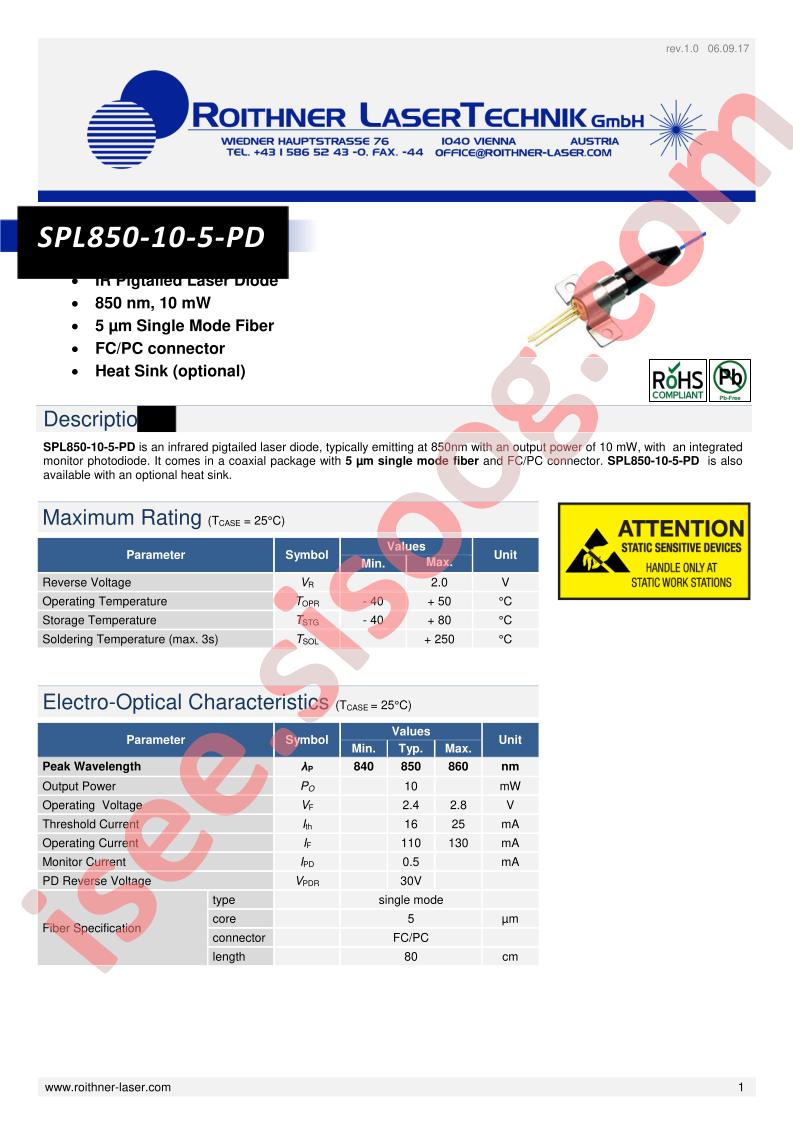 SPL850-10-5-PD