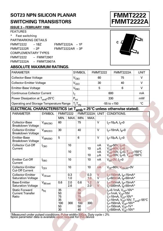 FMMT2222ATA