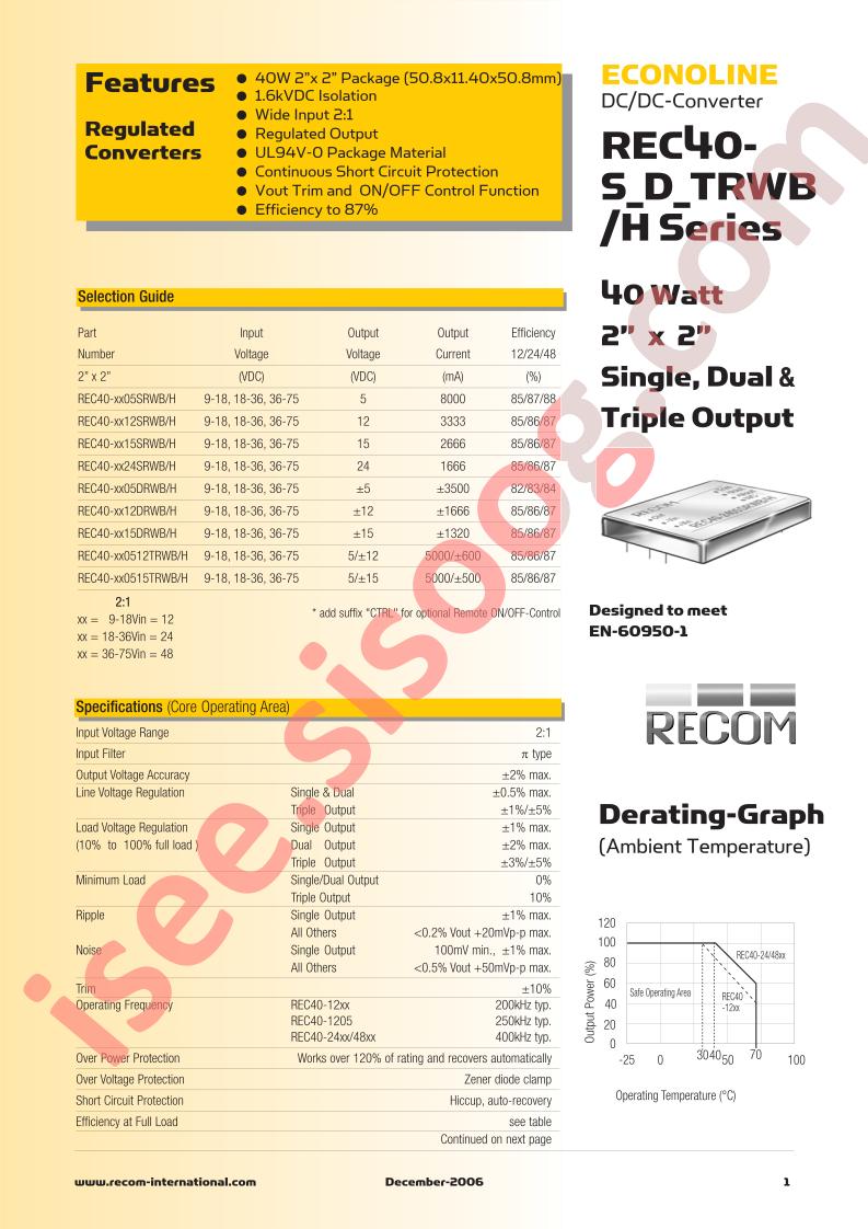 REC40-1205SRWB