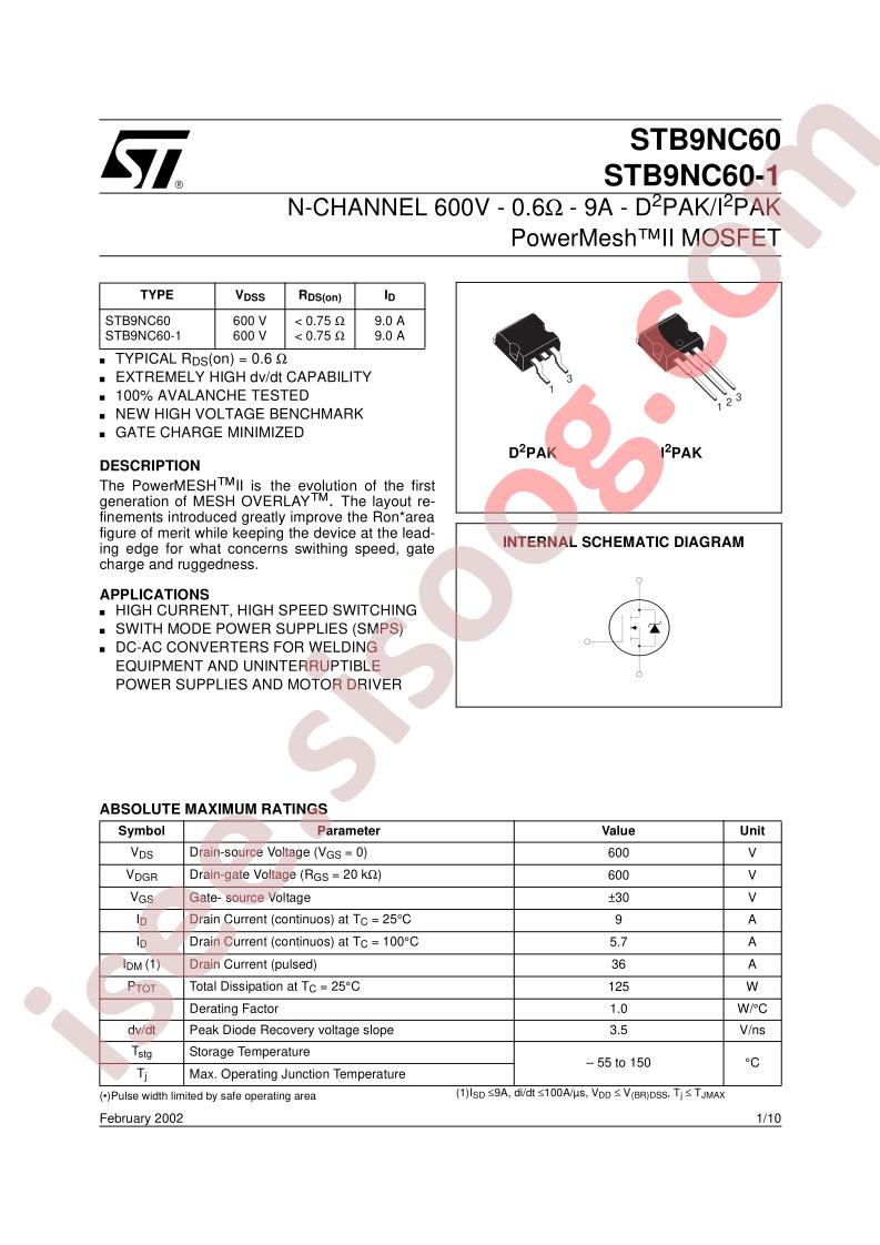 STB9NC60