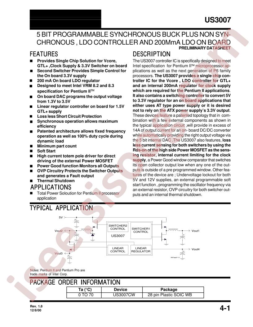 US3007CW