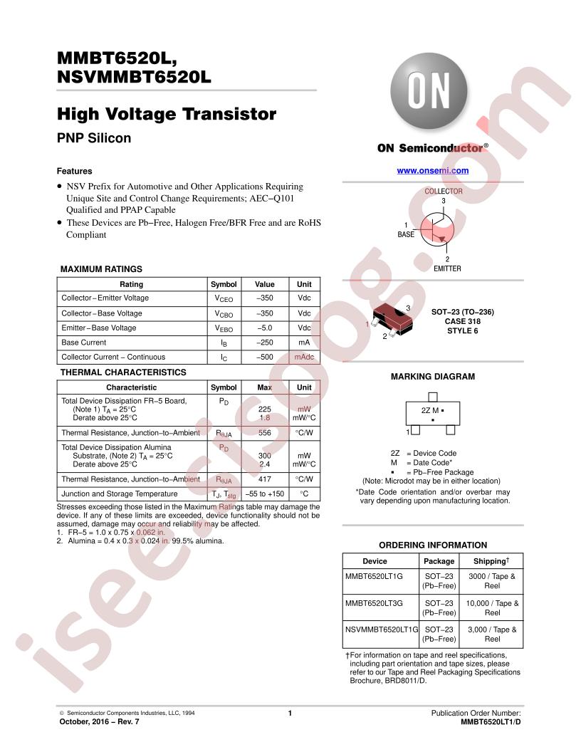 MMBT6520L