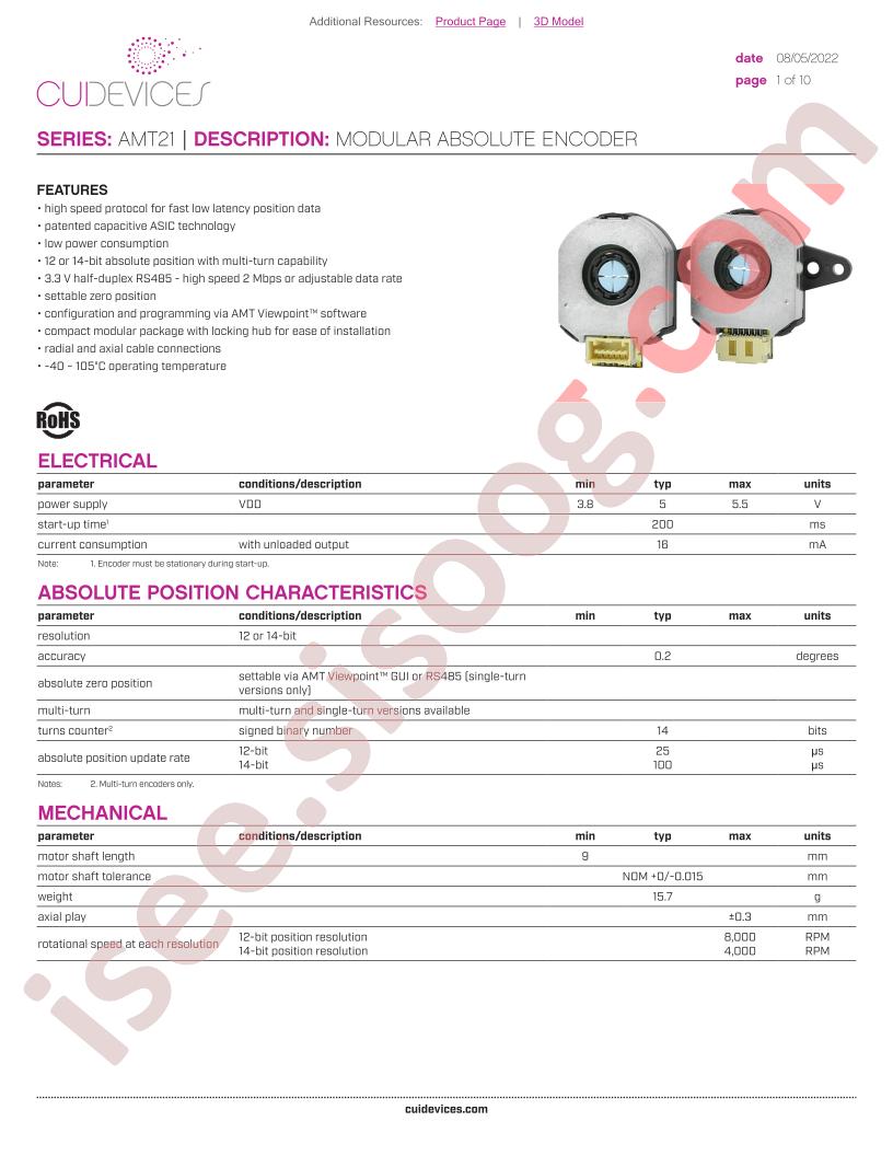 AMT213A-A1-54-3000-S