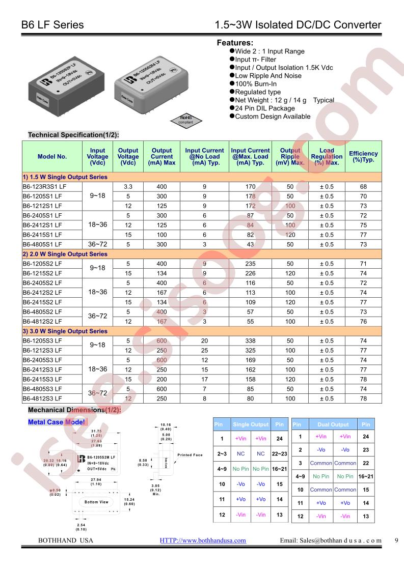 B6-1205S1LF