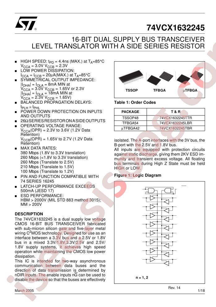 74VCX1632245