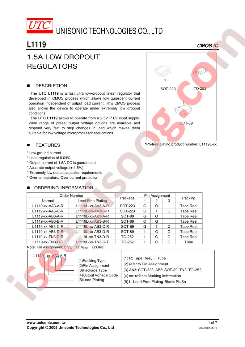 L1119-25-TN3-G-T