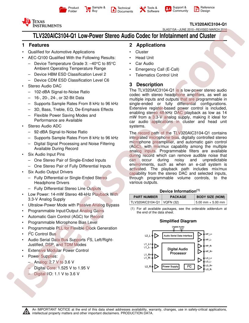 TLV320AIC3104-Q1_16