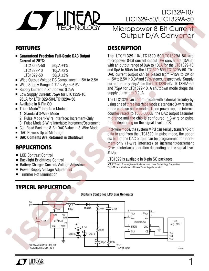 LTC1329-10