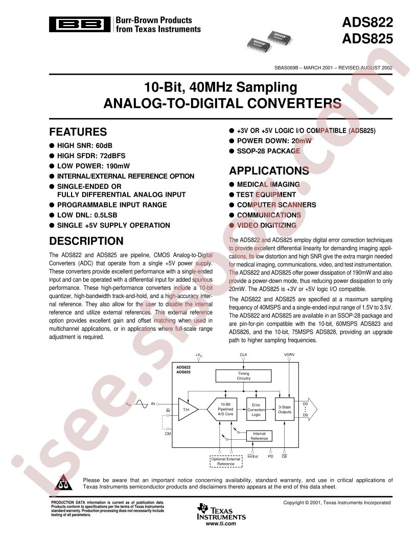 ADS822