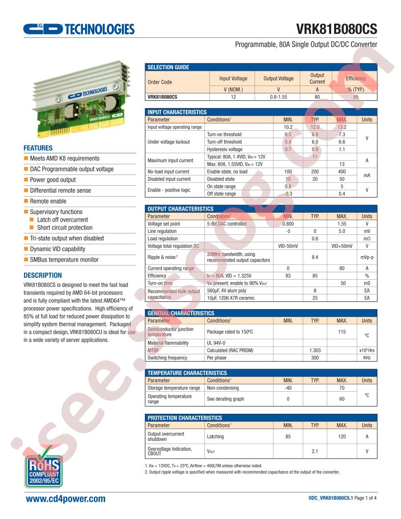 VRK81B080CS