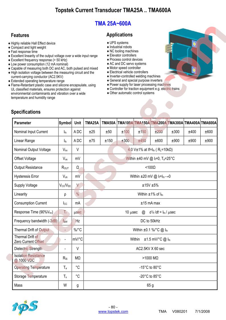 TMA600A