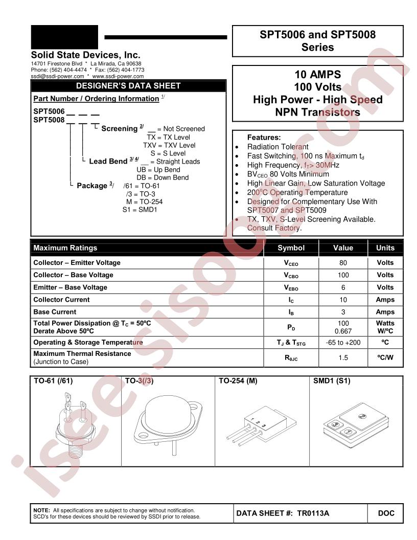 SPT5006MDBTXV