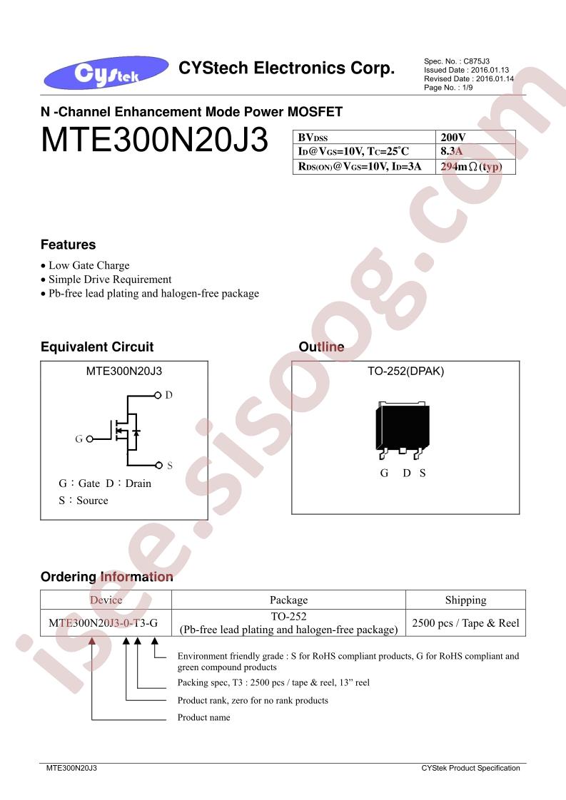 MTE300N20J3