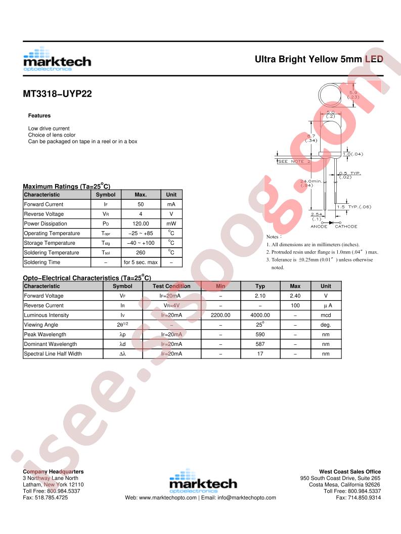 MT3318-UYP22